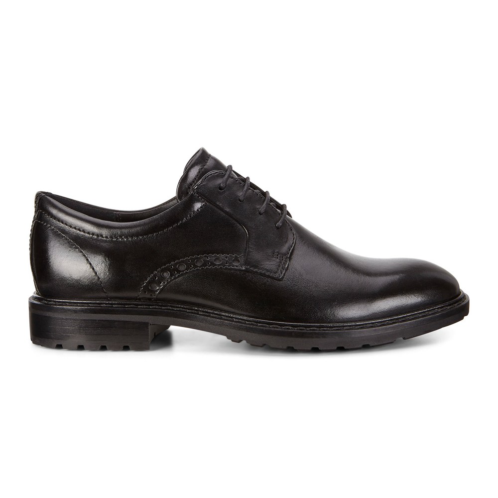 Zapatos De Vestir Hombre - ECCO Vitrus I Plain Toe Tie - Negros - WNX361249